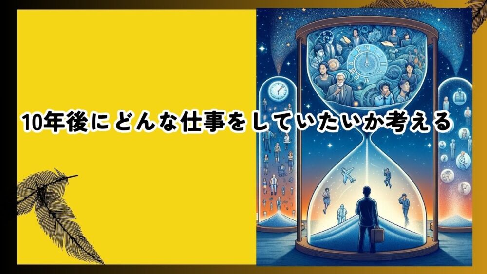 10年後にどんな仕事をしていたいか考える